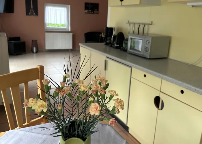 公寓 Schoene 80qm In Ruhiger Lage Am Wald Mit Billardzimmer *